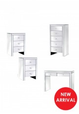 Daisey Mirrored 4 Piece Package Deal - F 